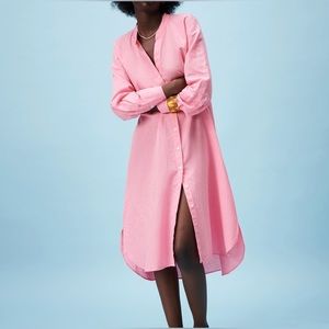 Zara LINEN MIDI DRESS